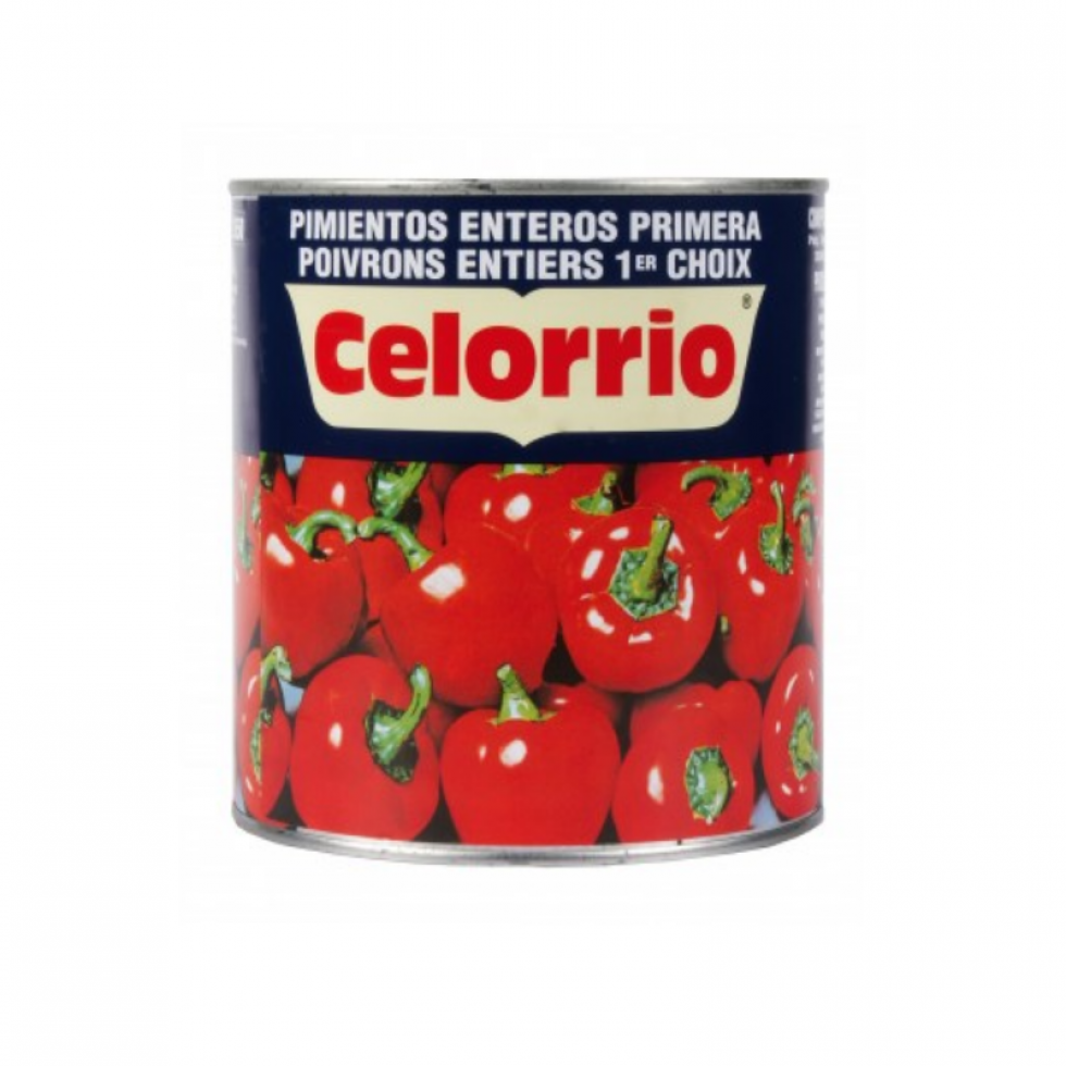 Pimiento Enteros Celorrio Lata 3 Kg